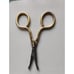Vintage Gold Tone Safety Scissors Ideal For Sewing & Crafts Projects