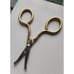 Vintage Gold Tone Safety Scissors Ideal For Sewing & Crafts Projects