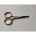 Vintage Gold Tone Safety Scissors Ideal For Sewing & Crafts Projects