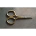Vintage Gold Tone Safety Scissors Ideal For Sewing & Crafts Projects