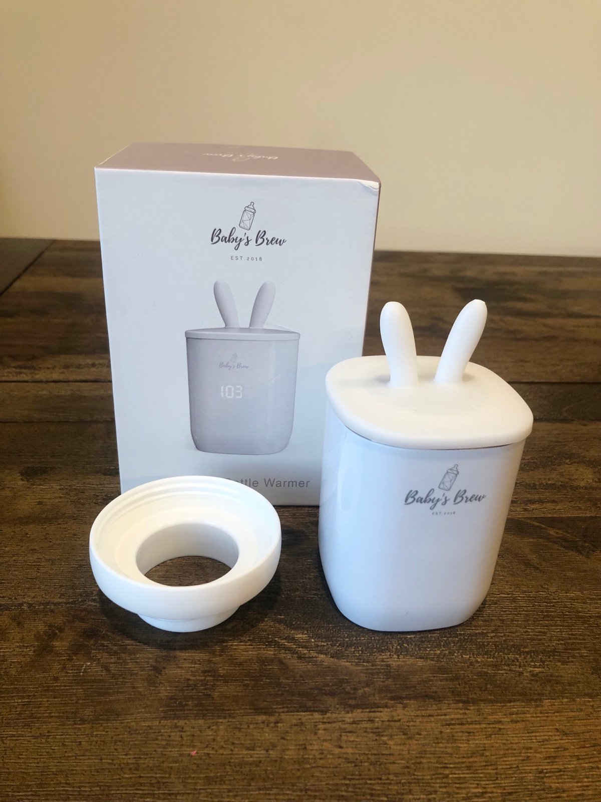 Babys brew bottle warmer