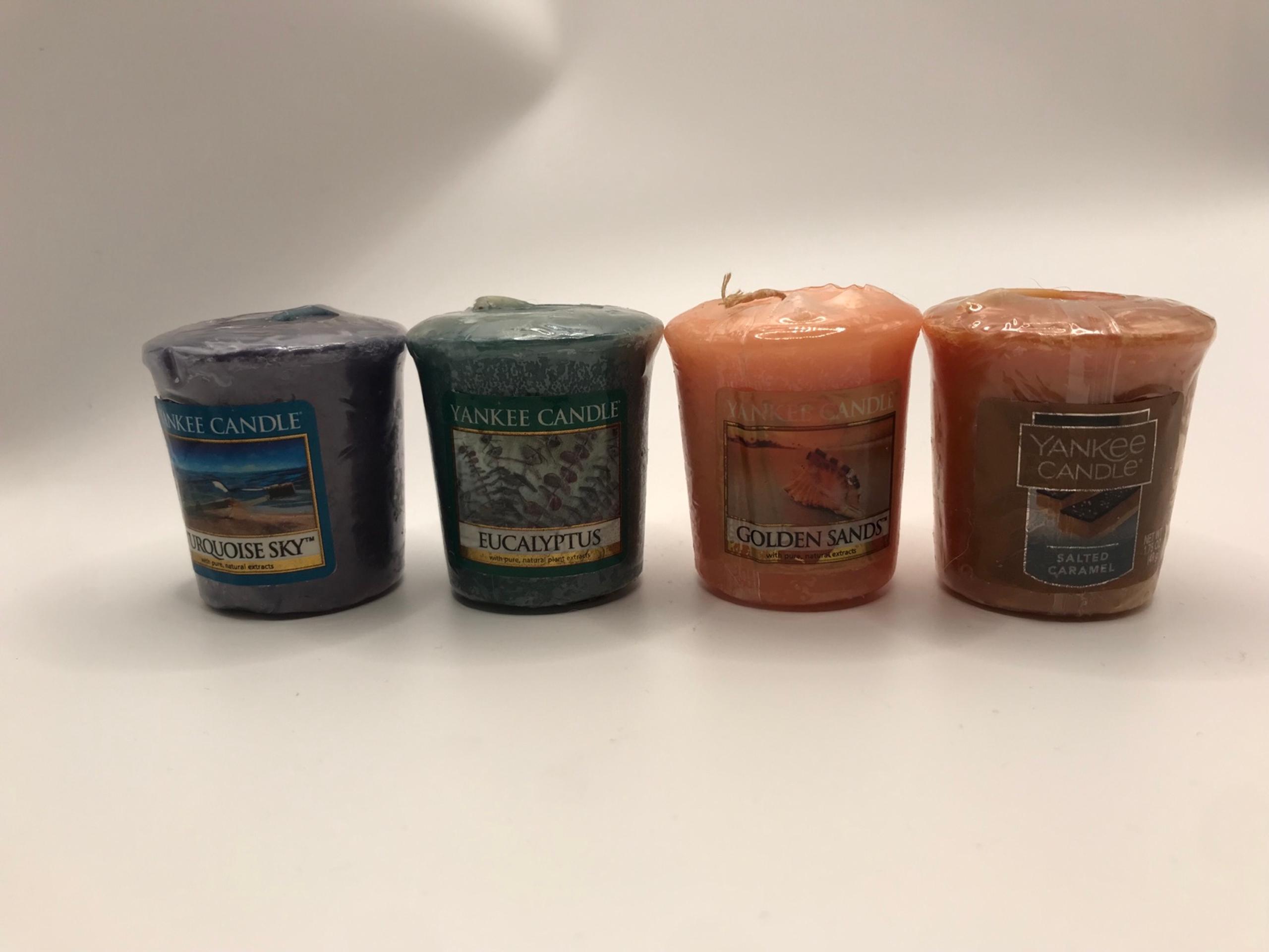 4 votive Yankee Candles