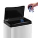 10.6 Gal./ 40 Liter Stainless Steel Rectangular Sensor Bin