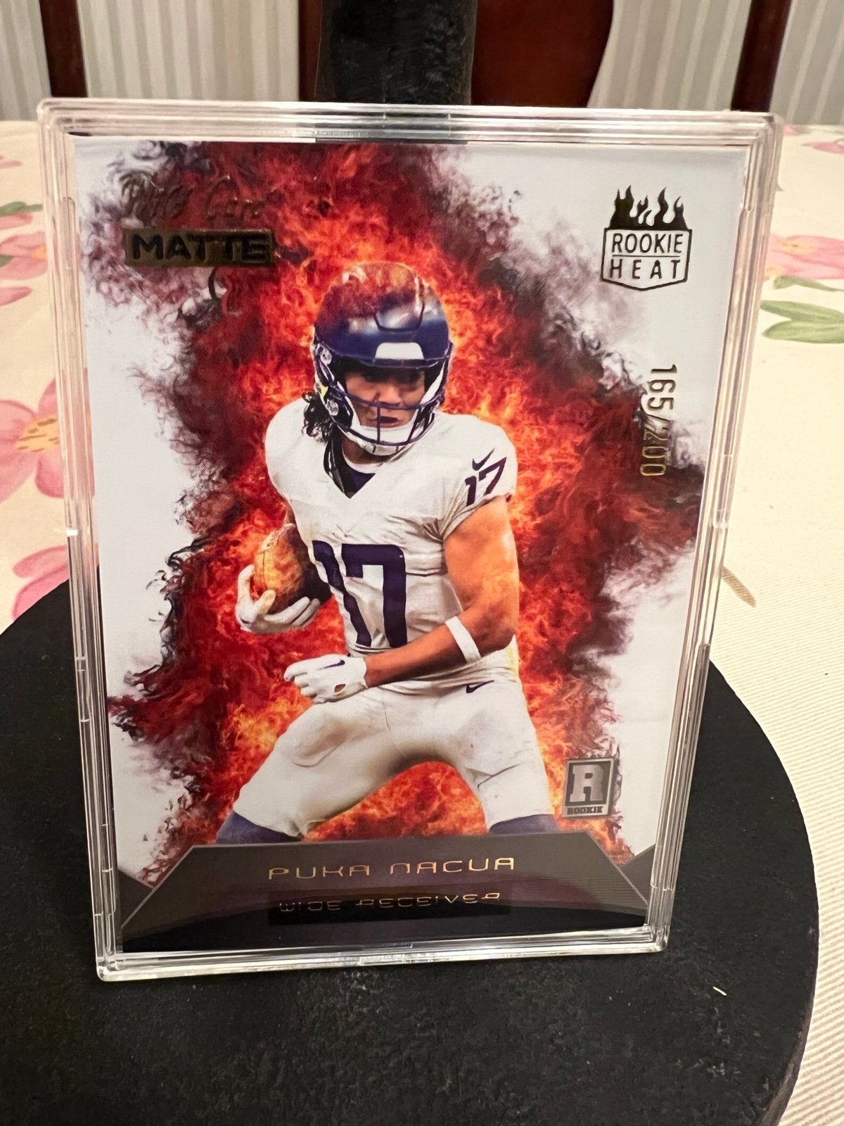 Rams-Puka Nakua Wild Card Hot Rookies limited /200