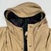 Vintage Eddie Bauer Coat Size Large Tan Zip Up Lined Parka Chore Coat Outdoors