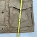 Vintage Eddie Bauer Coat Size Large Tan Zip Up Lined Parka Chore Coat Outdoors