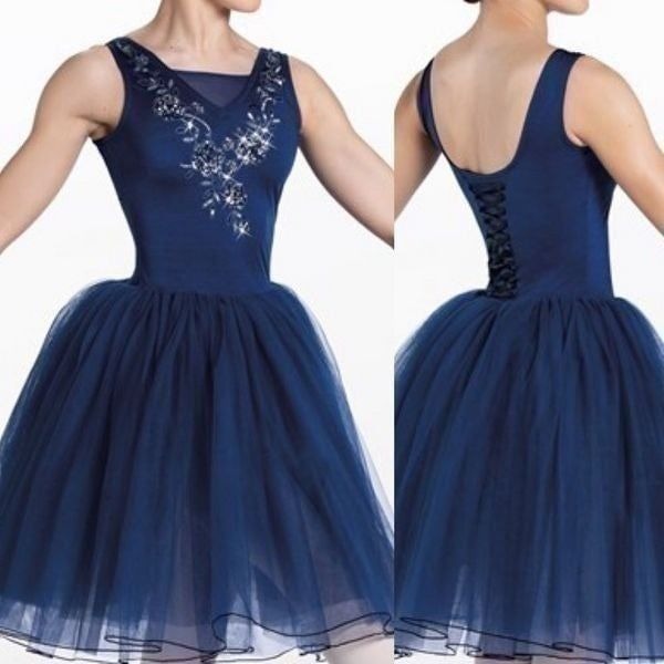 Wessman Dance ballet tutu costume Navy blue The Well-Tempered Clavier 13465 SA