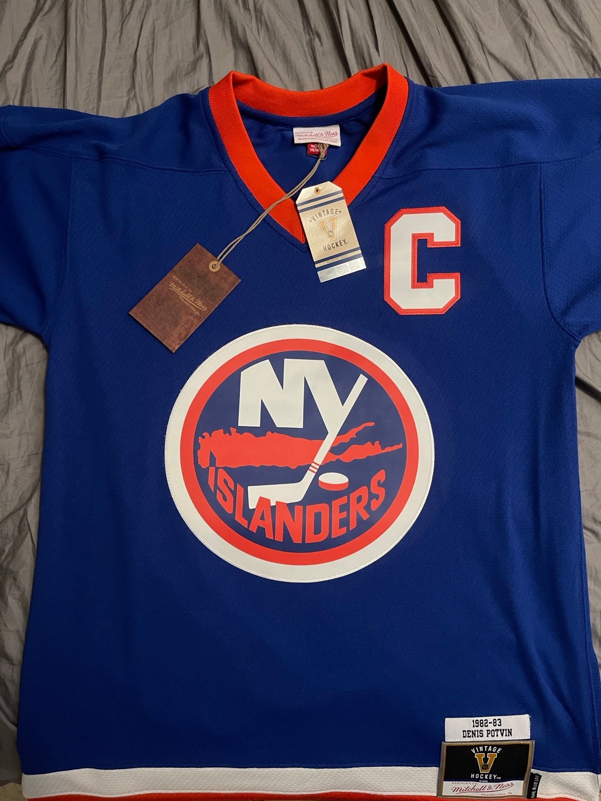 Denis Potvin Mitchell and Ness Jersey (Size Large)