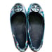 Tory Burch Minnie Travel Blue Floral Ballet Flats 7