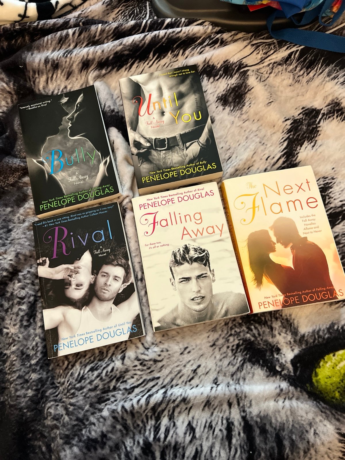 Signed OPP Fall Away Series by Penelope Douglas