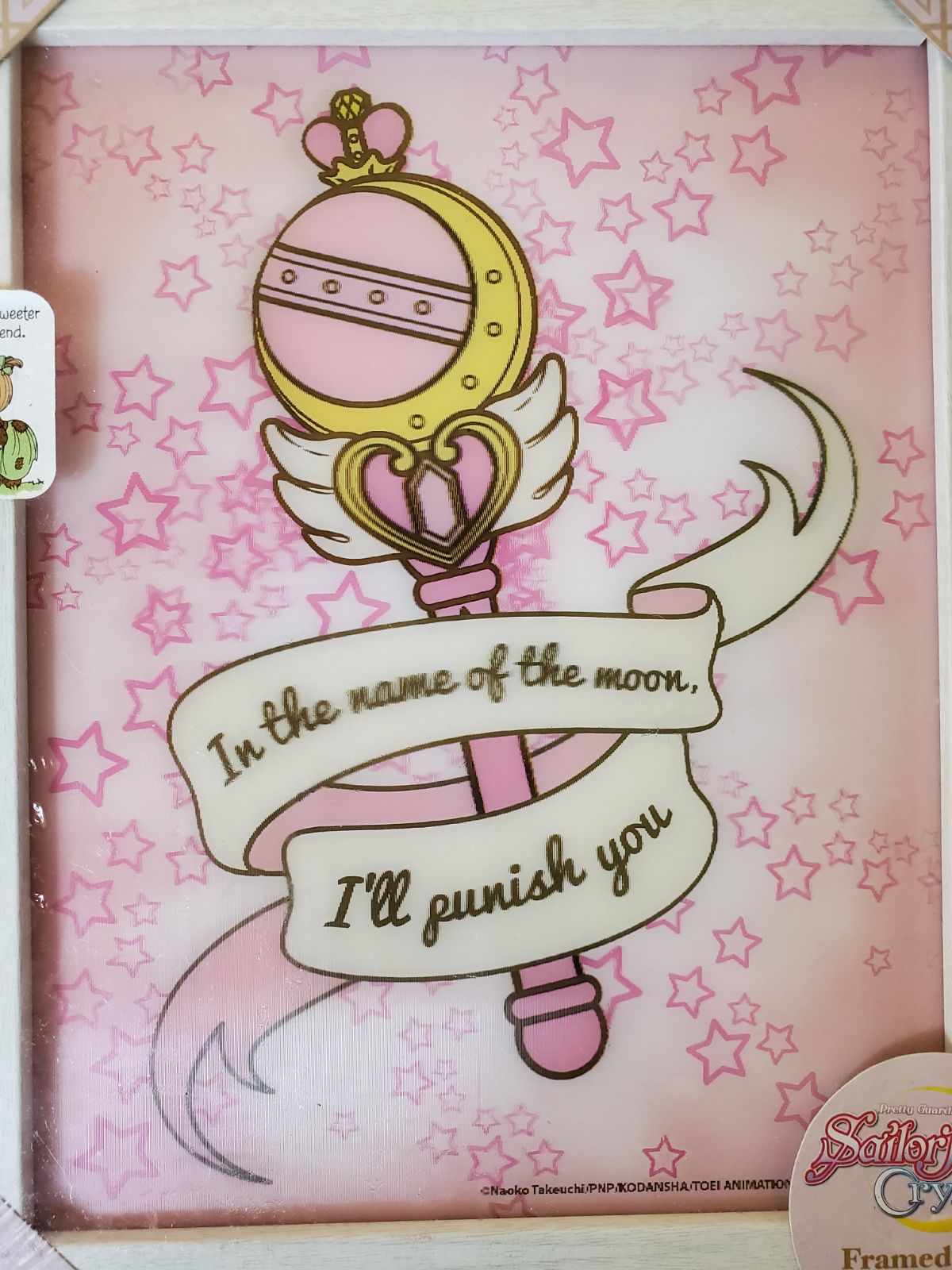 Sailor Moon Wand Lenticular 3D Art Frame