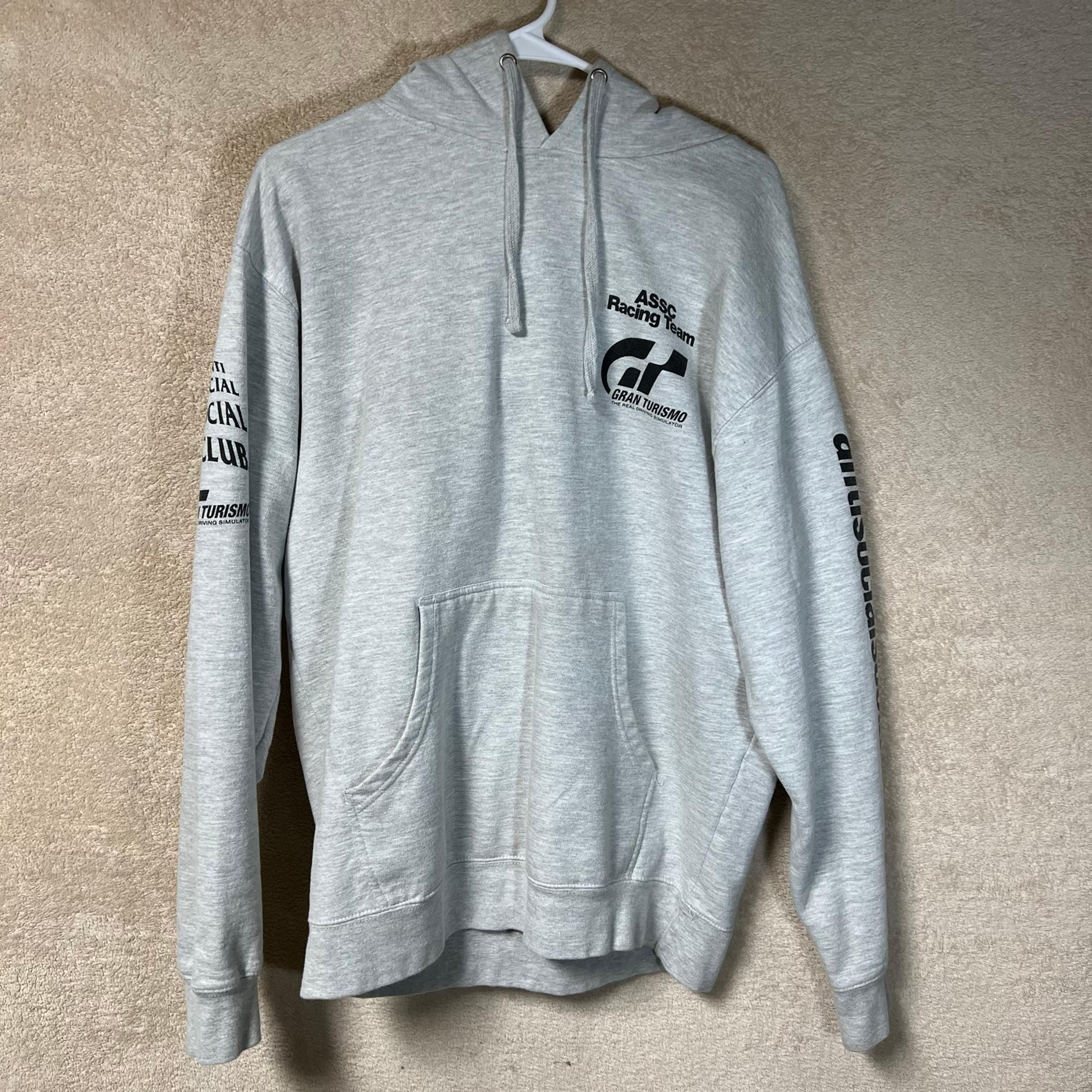 Anti Social Social Club ASSC x Gran Turismo Hoodie Mens Large Gray