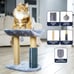 Cat Tree Scratching Cat Bed Toy Wood Scratcher Post Indoor