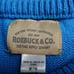 Roebuck & Co. Jewish Holiday Sweater Boy's Medium Blue Knit Pullover