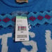 Roebuck & Co. Jewish Holiday Sweater Boy's Medium Blue Knit Pullover