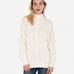 EXPRESS White Petite Cable Knit Mock Nec