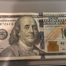 100 GOD note or LUCKY BILL “777”