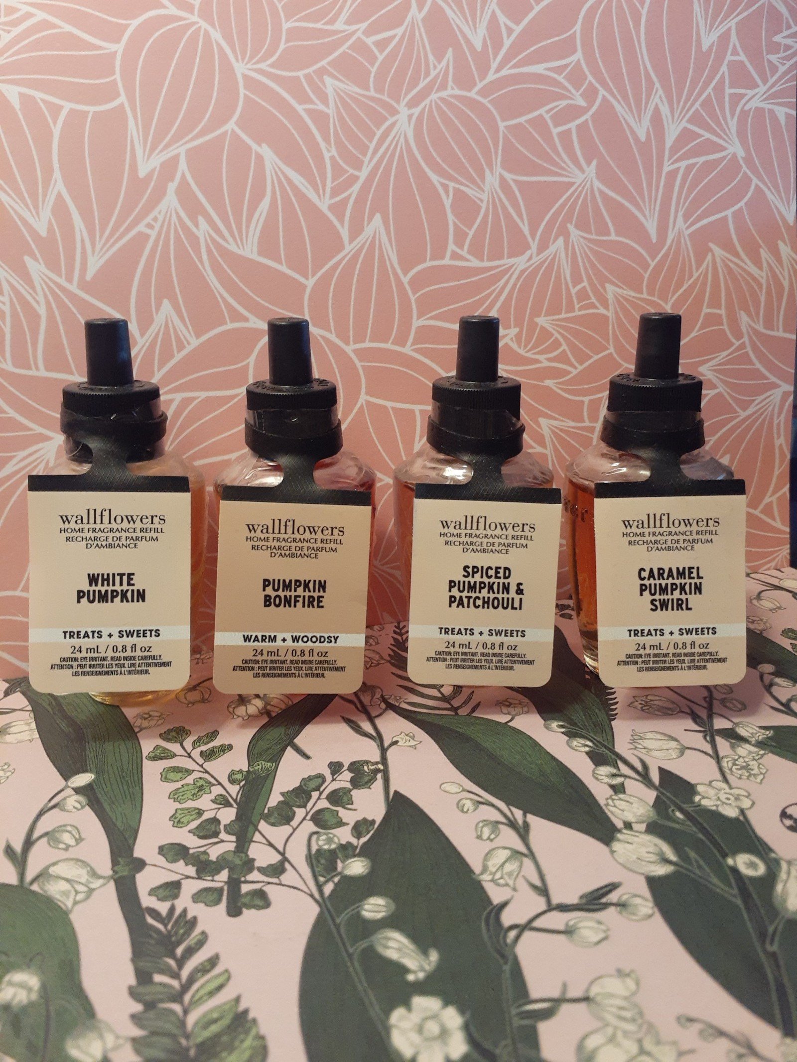Bath & Body Works PUMPKIN Home Fragrance Wallflower Refills / Gourmand Fragrance