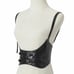 Sexy Underbust Faux Leather Waist Belt Elastic Corset Harness
