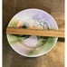Nippon Hand Painted Plate Barn Ducks crossing scenic 1891-1920 Antique 8.5