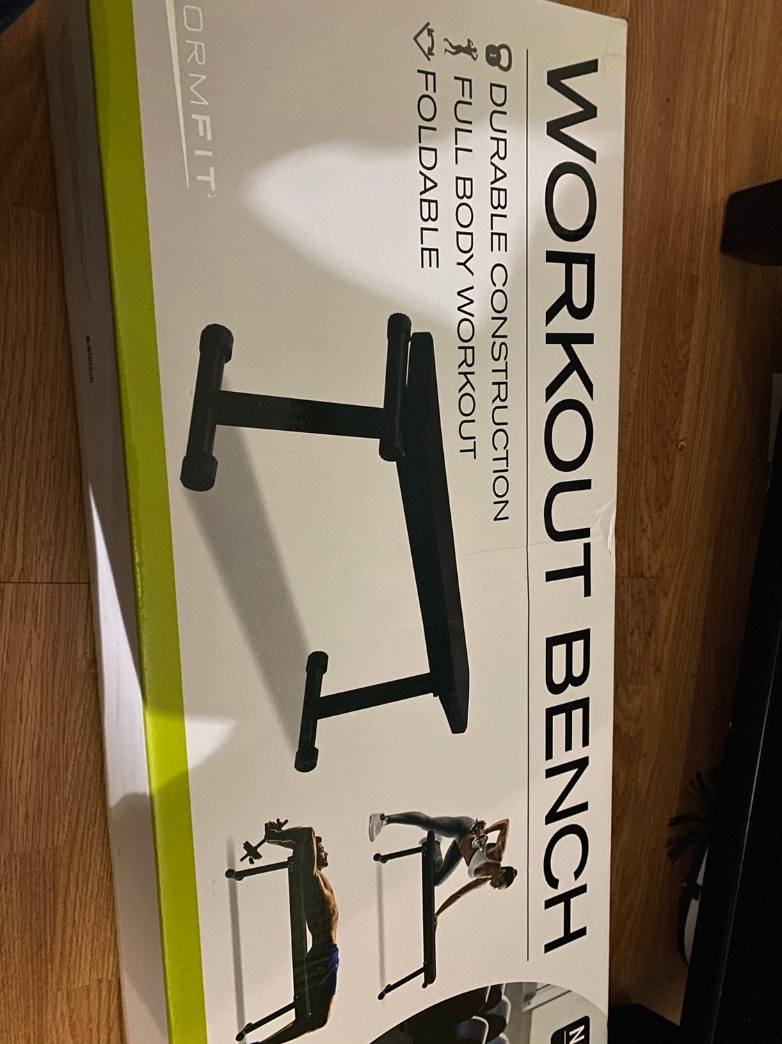 Workout bench new in box