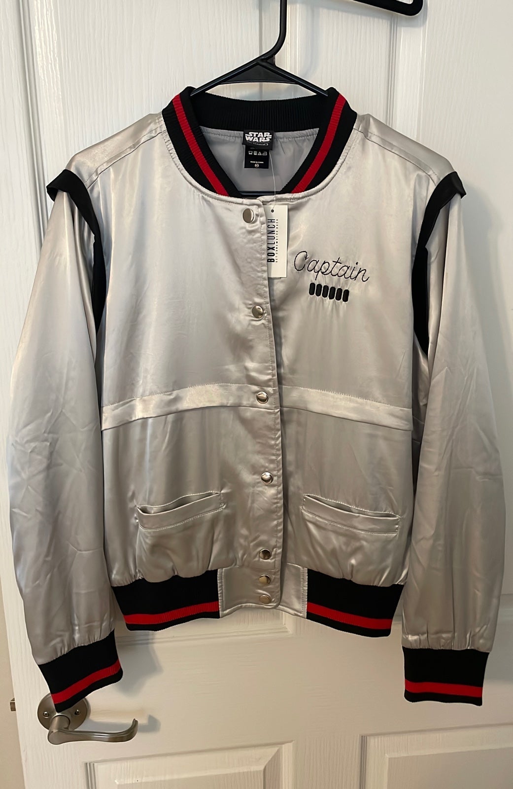 Her Universe Star Wars Captain Phasma Satin Bomber Jacket