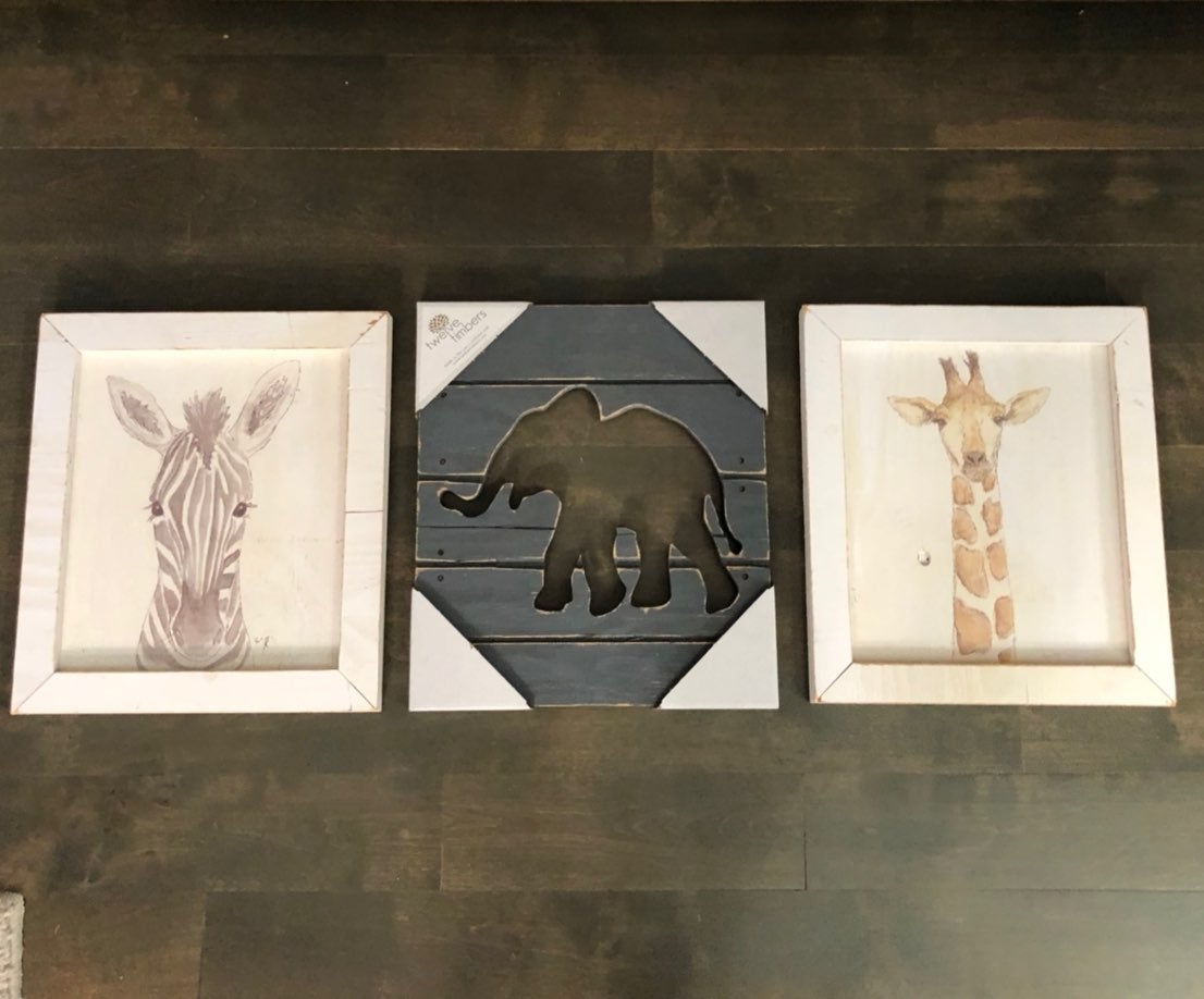 Animal Wall Decor set of 3