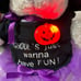 CHANTILLY LANE HALLOWEEN WITCH BEAR PLUSH SINGING LIGHT UP TUTU PBC 15 NWT 1979