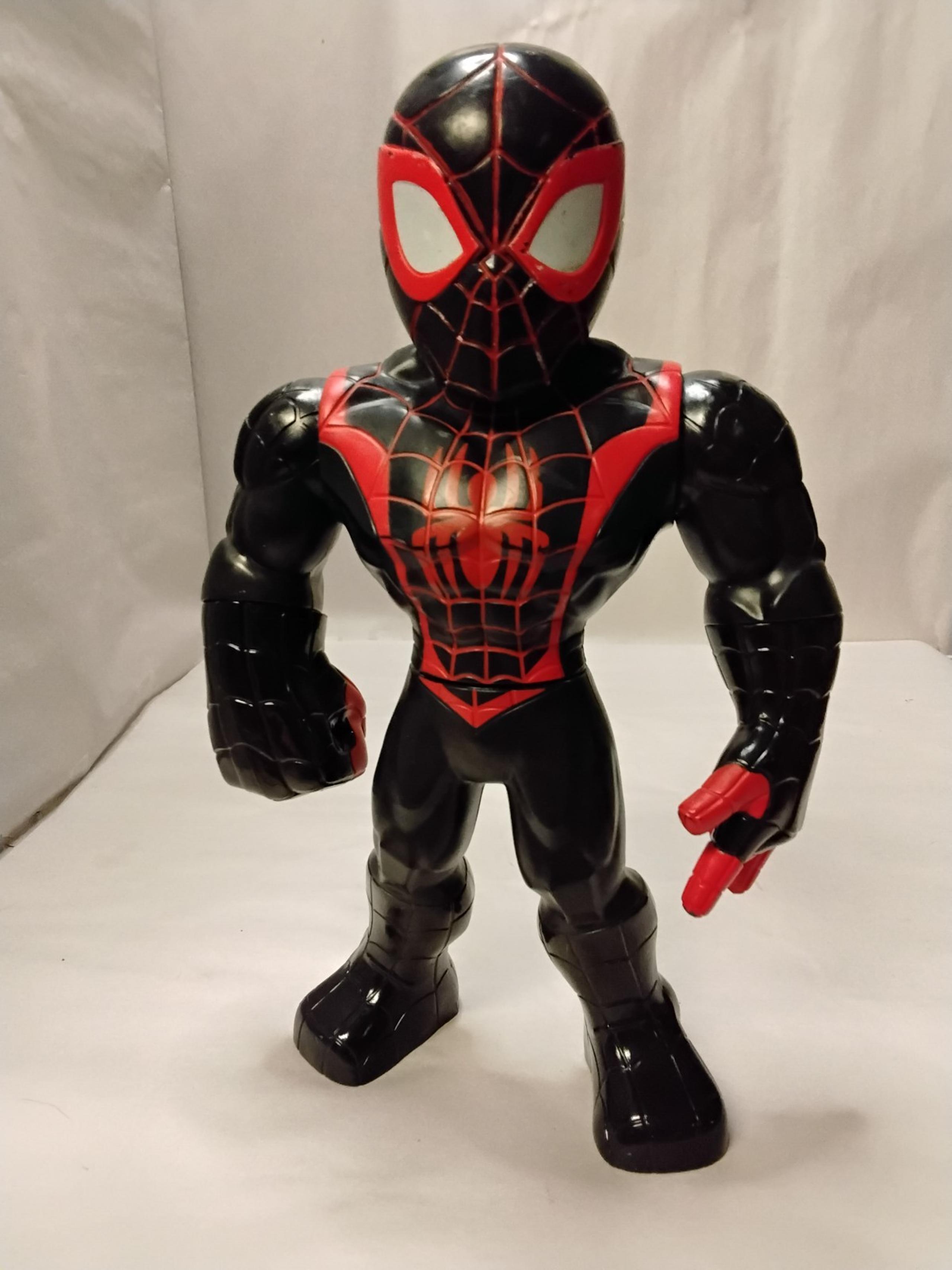 2018 Playskool Mega Mighties Miles Morales Spiderman 10 inch Action Figure