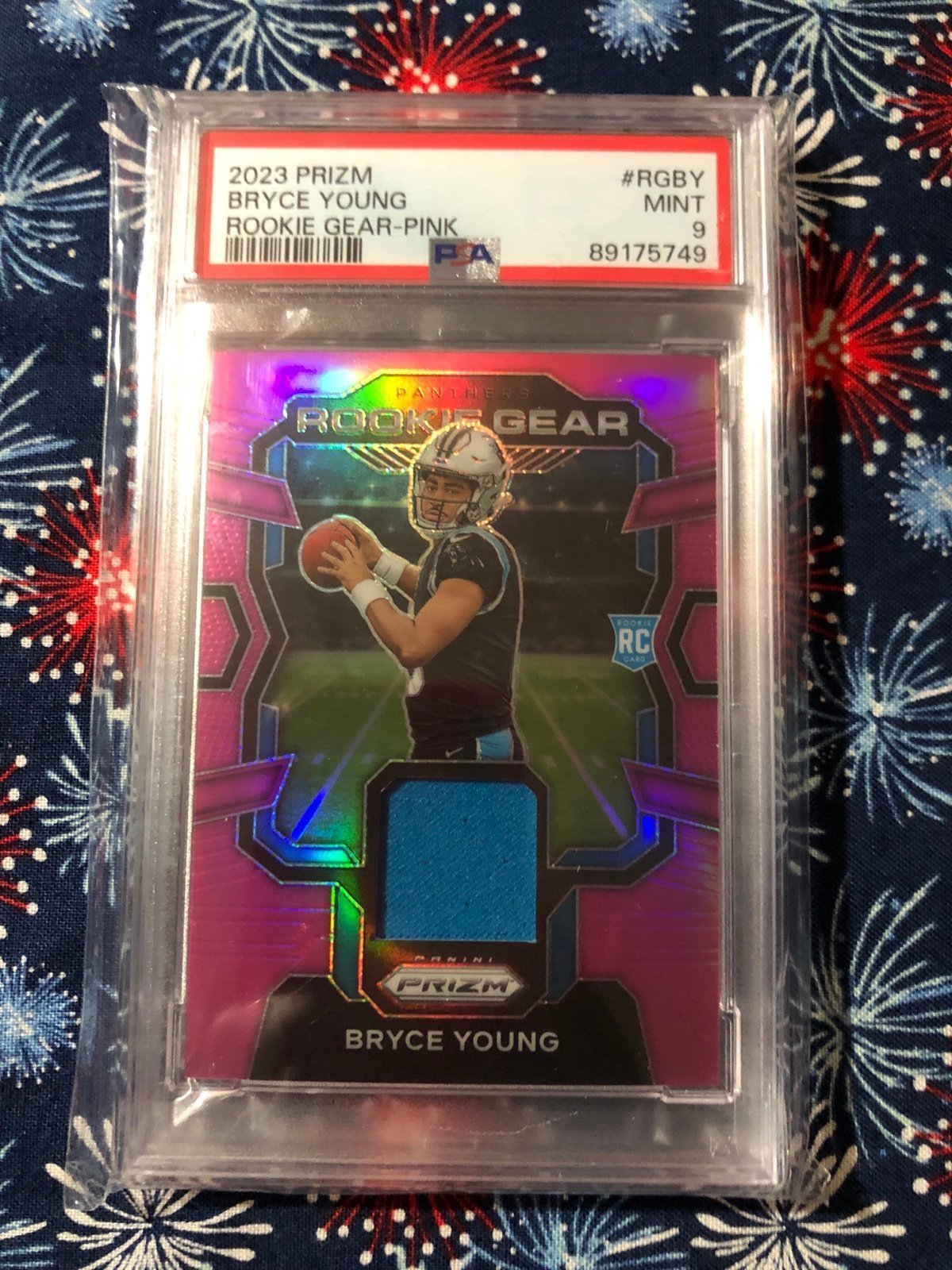 Bryce young rookie card psa