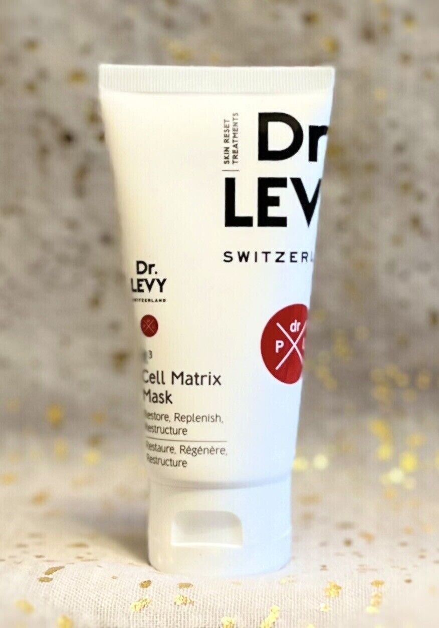 Dr Levy Switzerland~R3 Cell Matrix Mask~Restore~5 0ml / 1.7 fl oz~Full Size~NWOB