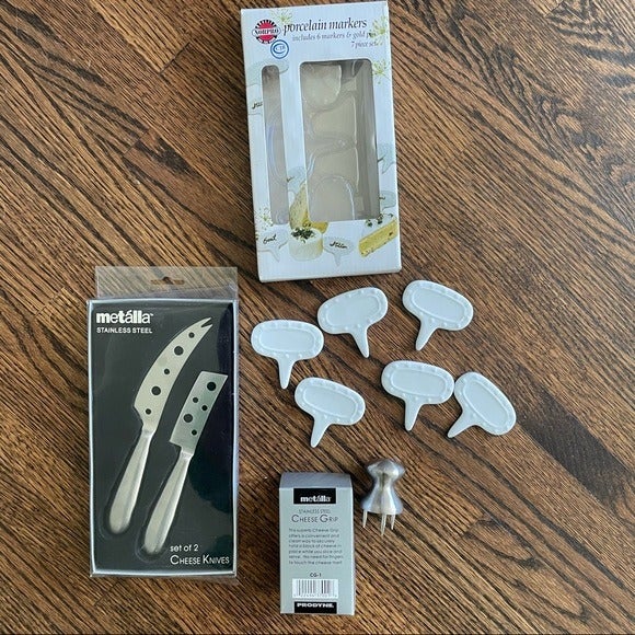 9pc Cheese Serving Charcuterie Set