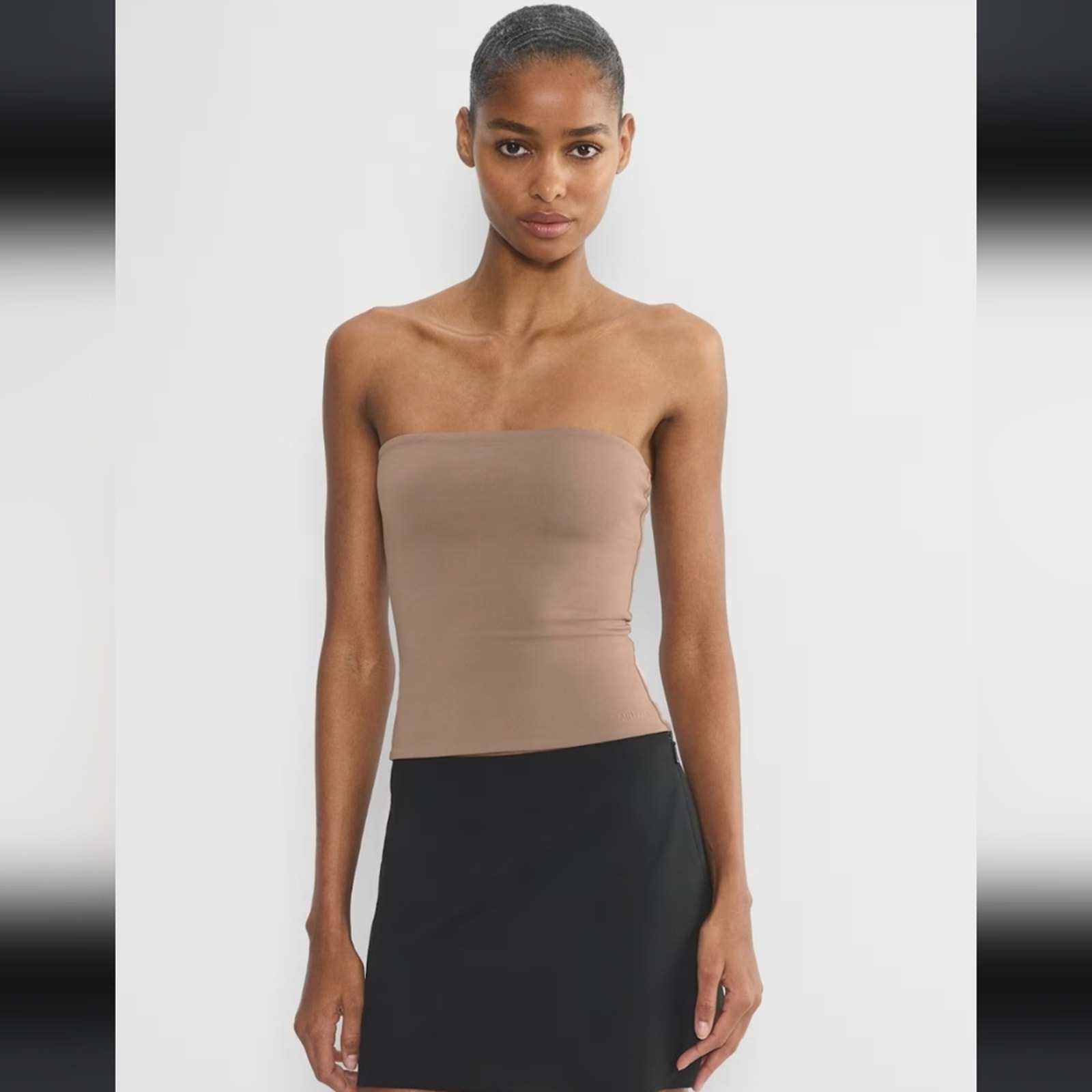 Aritzia Contour Tube Top Modern Taupe NWT XS