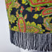 Vintage 90's Clio II Plus Size Green Paisley Beaded Midi Skirt