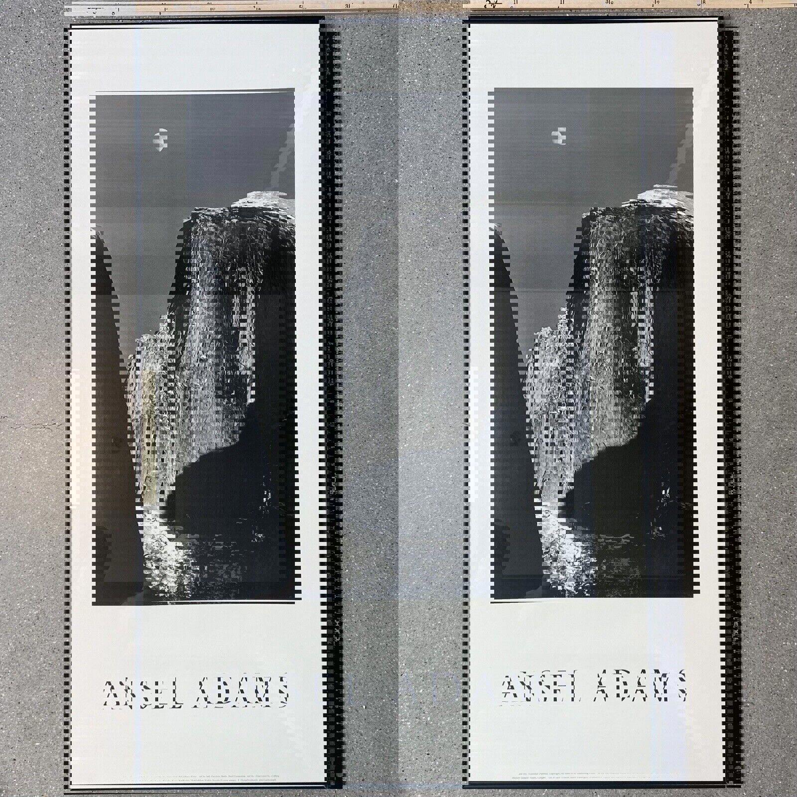 ANSEL ADAMS Moon and Half Dome - RARE MINT 1985 Gardner Lithograph Print 24x36