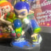 Splatoon Amiibo Lot ( Yellow, Orange And Blue Inkling )