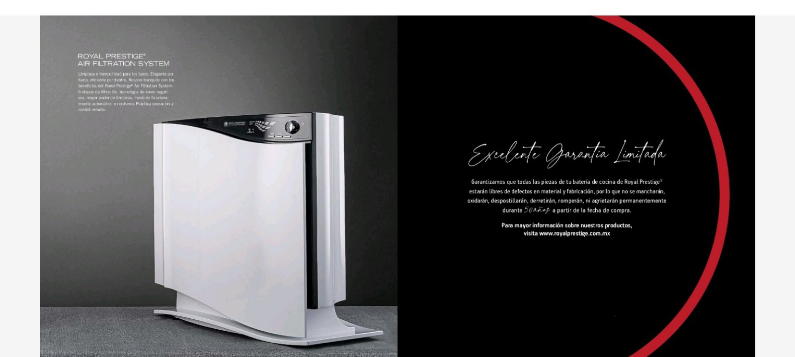 Royal Prestige Air Filtration System – Pureza y Tranquilidad para Tu Hogar