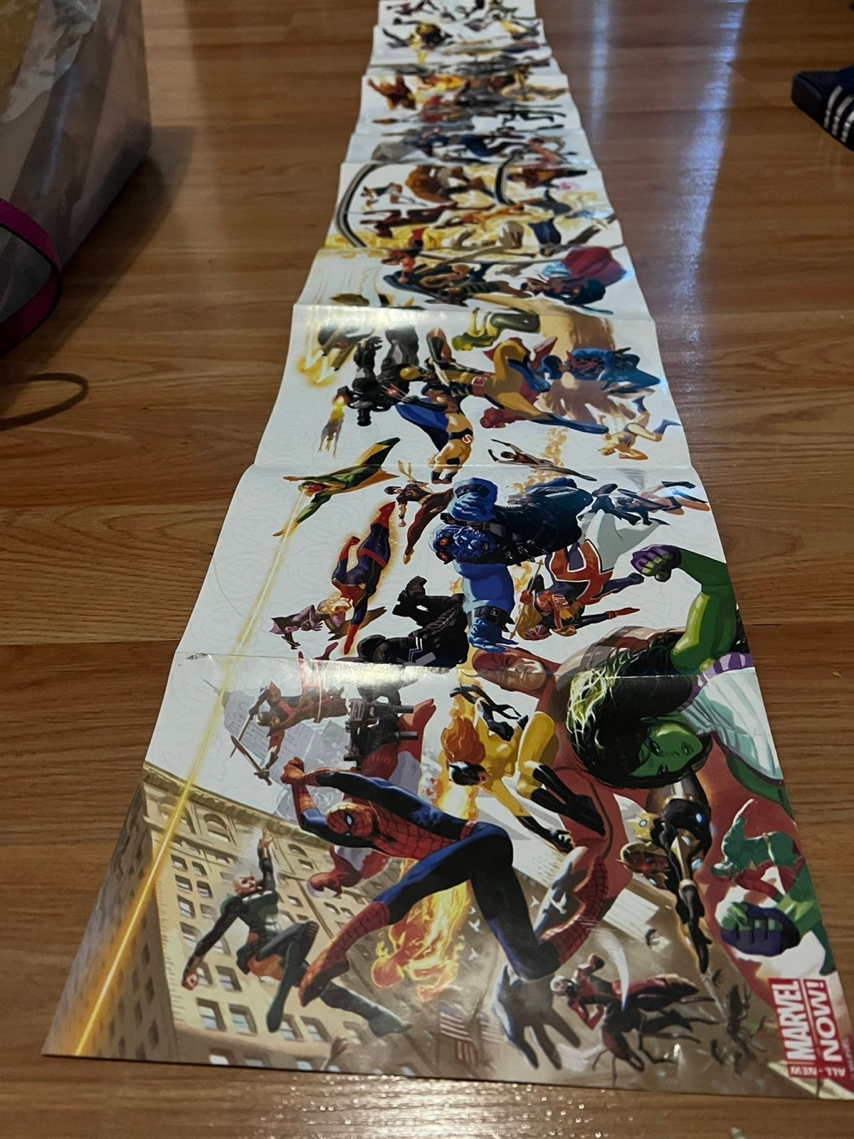 ****Marvel Comics Avengers Giant Poster***RARE