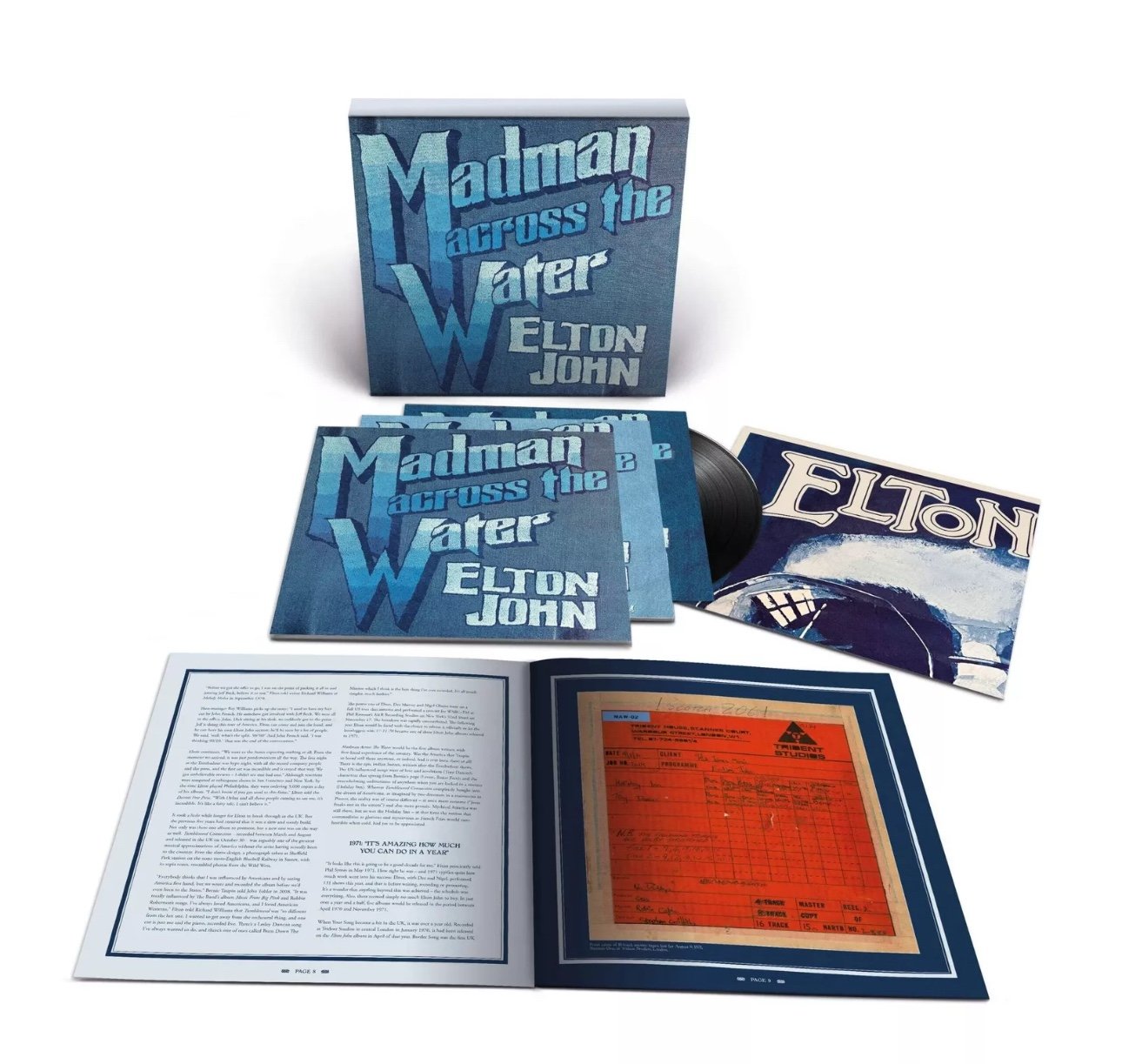 Elton John - Madman Across The Water 50th Anniv Ed 4LP Box Set -New /Sealed