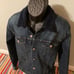 Calvin Klein Denim Jacket Button Coat