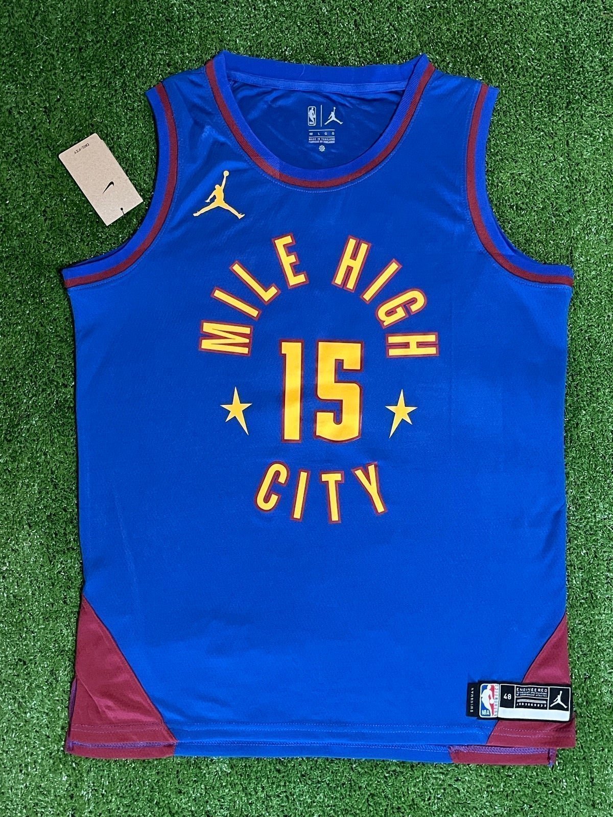 Nikola Jokic Denver Nuggets Mile High Statement Edition Swingman Jersey (48) L