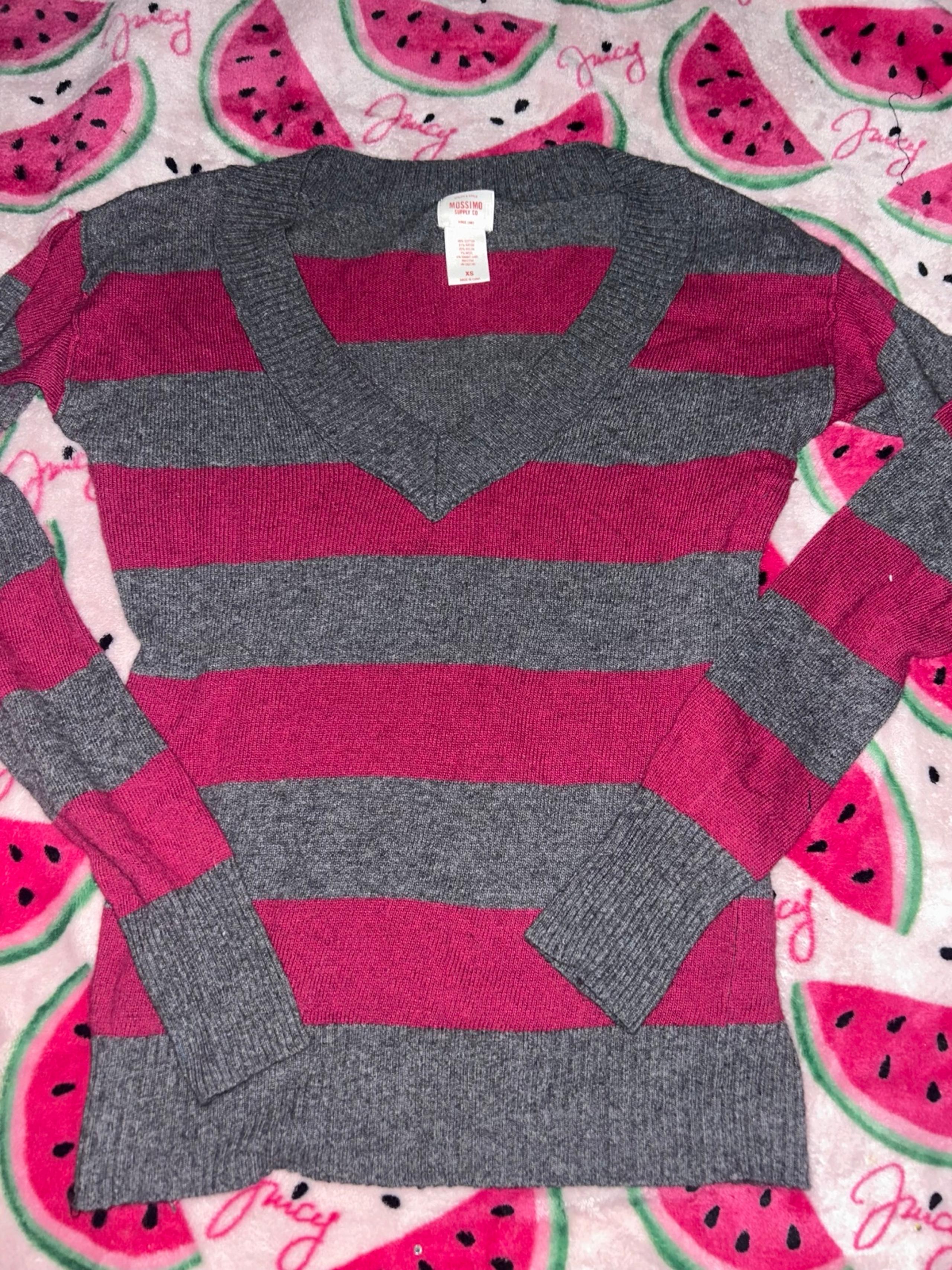 Grey and pink Mossimo long sleeve