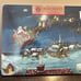 Benson Mills Set of 4 Placemats Christmas Santa On His Reindeer Sleigh