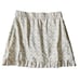 J. McLAUGHLIN Women's Size XS White Tan Agnes Catalina Cloth Pull-On Skort EUC