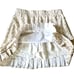 J. McLAUGHLIN Women's Size XS White Tan Agnes Catalina Cloth Pull-On Skort EUC