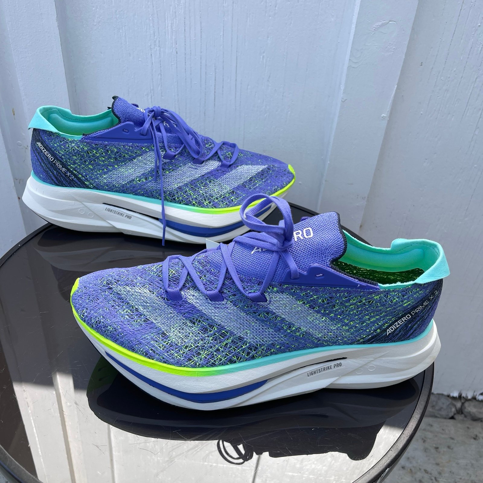 Adidas Adizero Prime X 2.0 Strung Running Shoes IF1209 Size Men 11.5/ Women 12.5