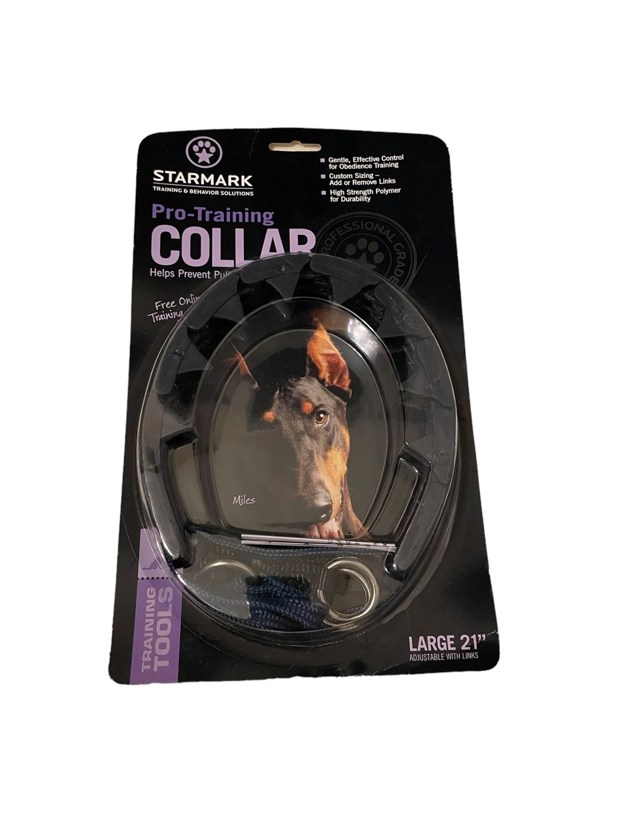 STARMARK Adjustable Pro Training Collar Large 21" Black