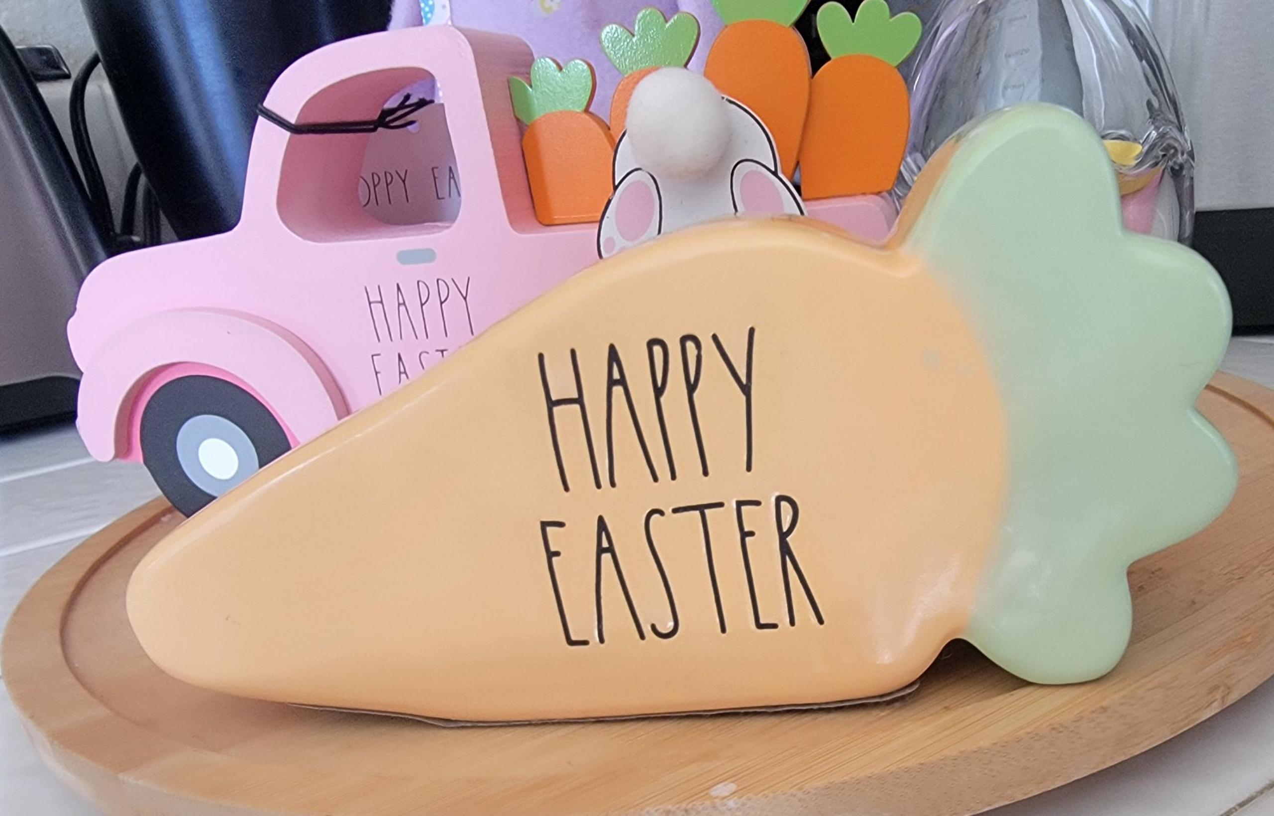 easter 2025 table top decor - Rae Dunn