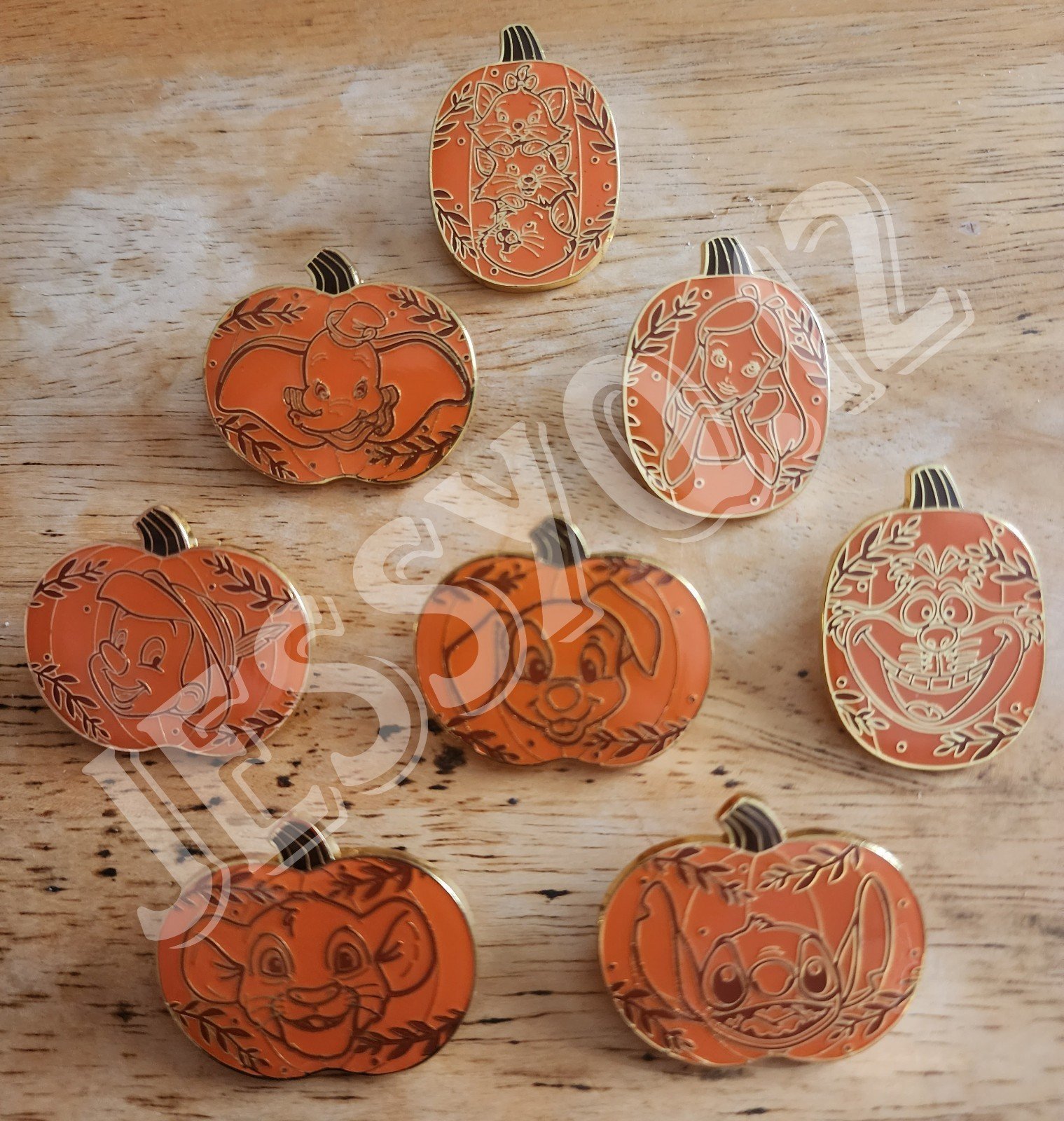 Loungefly Halloween Pumpkin Blind Box Set