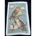 Kay Dee Tea Towel Owls on Branch Bob Gory Pure Linen Woodland Forest KayDee S36